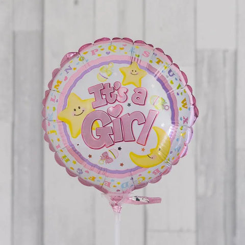 It's a Girl 9inch Foil Balloon